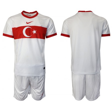 Men's Turkey National Team Custom White Away Jersey Suit