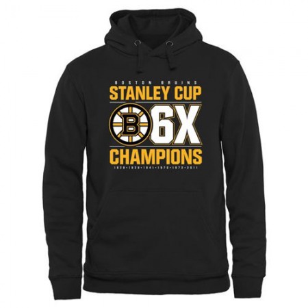 Boston Bruins Rinkside Victor Pullover Hoodie Black