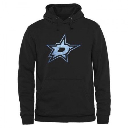 Dallas Stars Rinkside Pond Hockey Pullover Hoodie Black