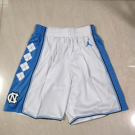 North Carolina Tar Heels White Shorts