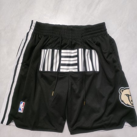 Memphis Grizzlies Black Shorts