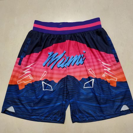 Miami Heat Blue Shorts