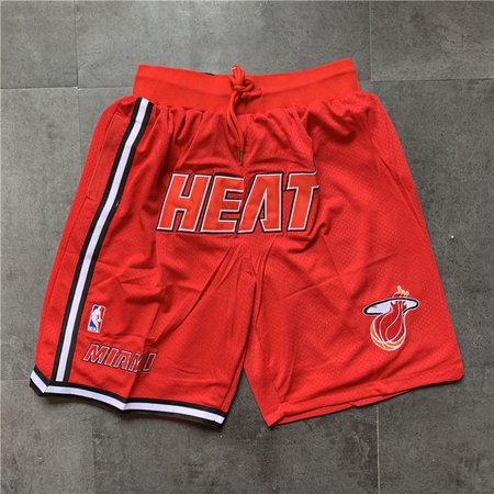 Miami Heat Red Shorts